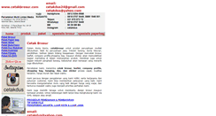 Desktop Screenshot of cetakbrosur.com